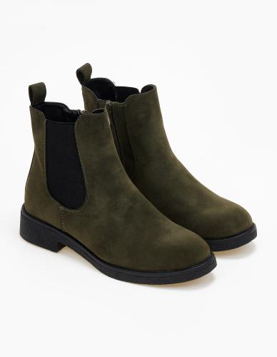 Ankle boots με λάστιχο - Πράσινο